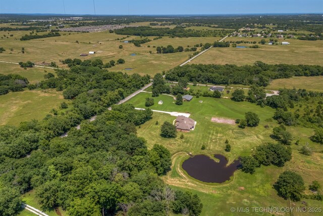 22322 E 121st St S, Broken Arrow, OK 74014 - view of property location featuring rural landscape