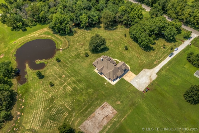 22322 E 121st St S, Broken Arrow, OK 74014 - aerial view of property's location featuring a nearby body of water