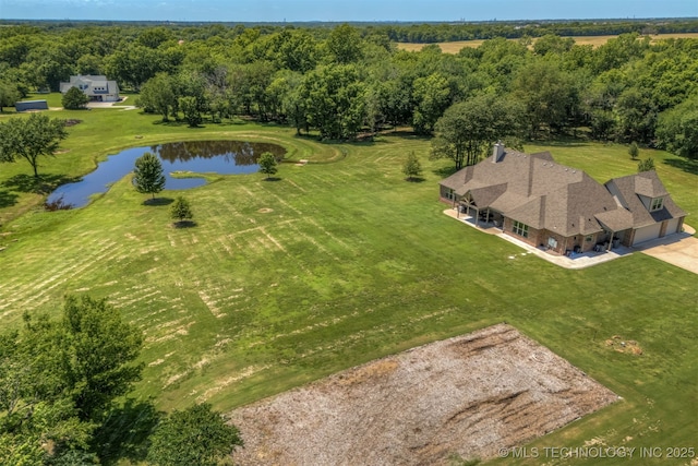 22322 E 121st St S, Broken Arrow, OK 74014 - bird's eye view of a nearby body of water