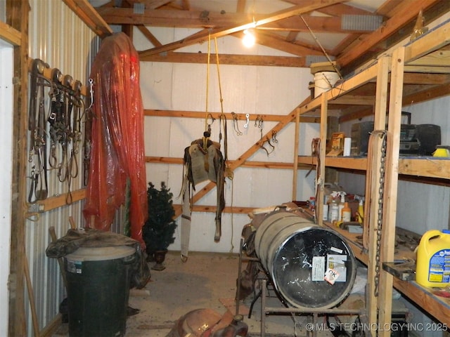 399987 W 3700th Rd, Ramona, OK 74061 - view of storage