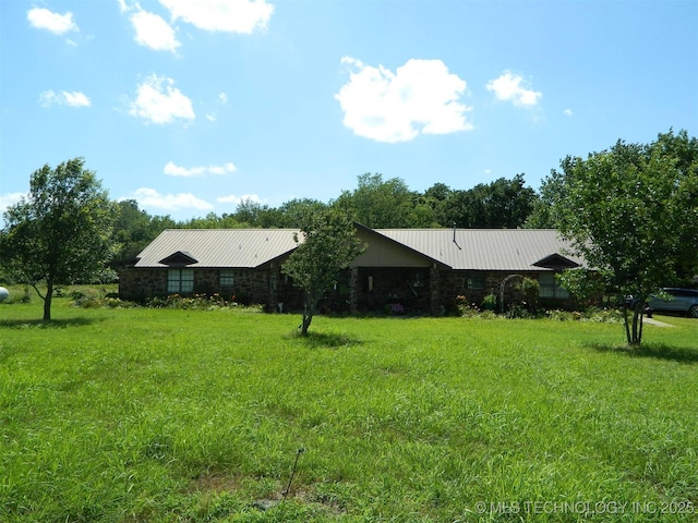 399987 W 3700th Rd, Ramona, OK 74061 - view of green lawn