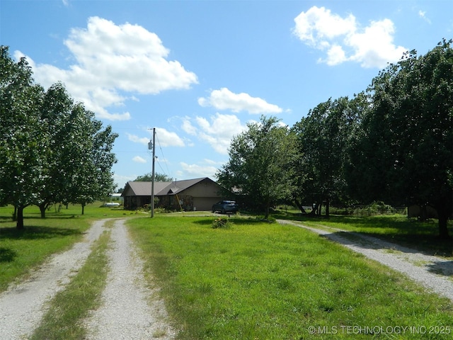 399987 W 3700th Rd, Ramona, OK 74061 - view of dirt / gravel road