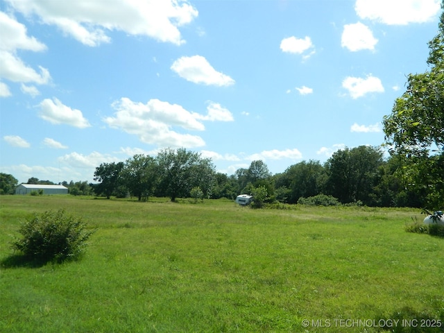 399987 W 3700th Rd, Ramona, OK 74061 - view of yard featuring a view of rural / pastoral area