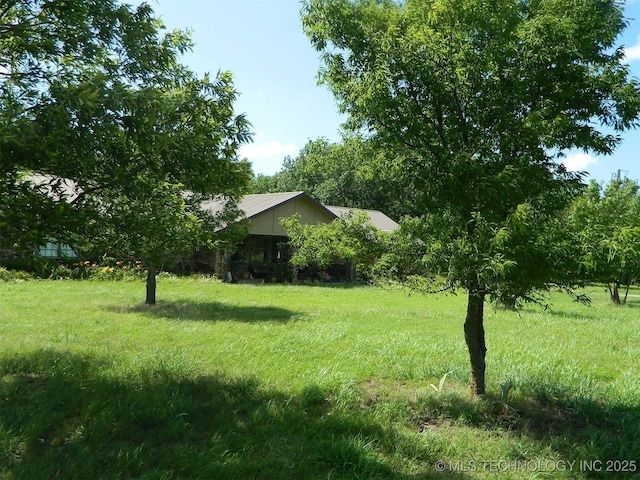 399987 W 3700th Rd, Ramona, OK 74061 - view of grassy yard