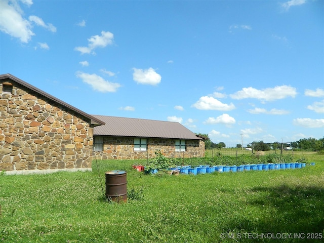 399987 W 3700th Rd, Ramona, OK 74061 - view of yard