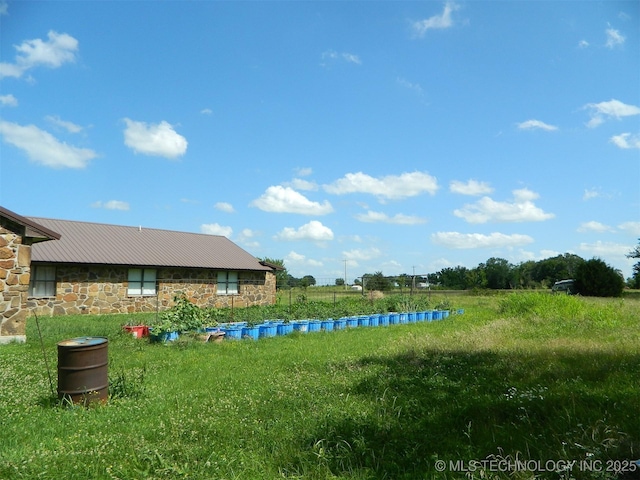399987 W 3700th Rd, Ramona, OK 74061 - view of yard