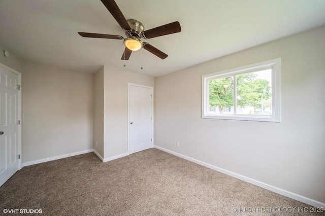25530 S 608th Ct, Grove, OK 74344 - unfurnished bedroom with carpet floors and ceiling fan