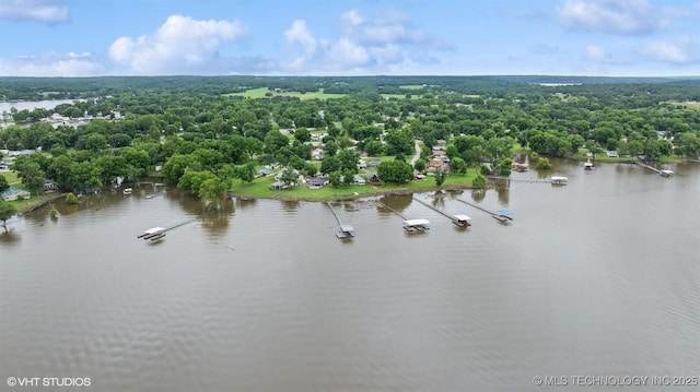 25530 S 608th Ct, Grove, OK 74344 - bird's eye view of a large body of water