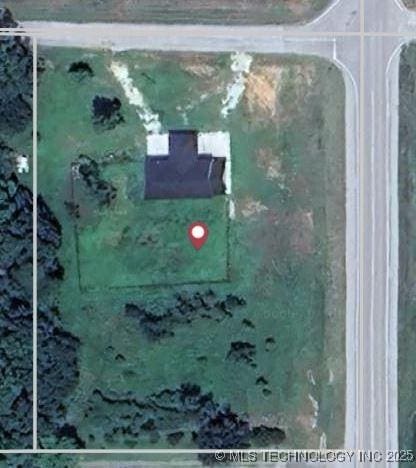 35444 W 271st St S, Bristow, OK 74010 - aerial overview of property's location