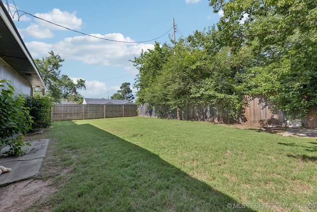 4019 E 37th St S, Tulsa, OK 74135 - view of fenced backyard