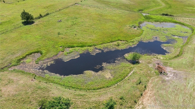 719 Oklahoma Ave, Wynona, OK 74084 - aerial view of a nearby body of water