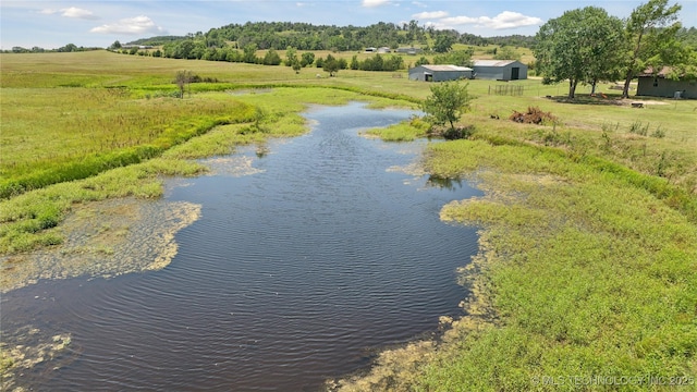 719 Oklahoma Ave, Wynona, OK 74084 - water view with rural landscape