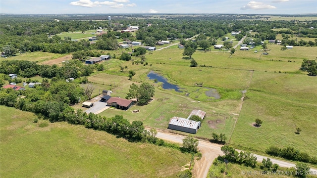 719 Oklahoma Ave, Wynona, OK 74084 - bird's eye view of a nearby body of water