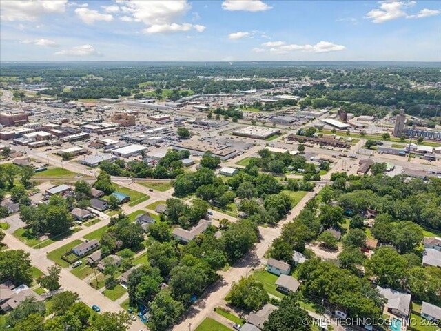 409 N Cherokee St, Claremore, OK 74017 - aerial view of property and surrounding area