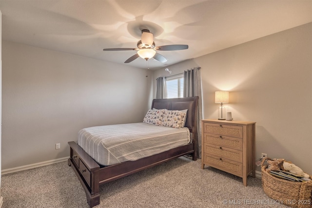 449 E 129th Pl, Jenks, OK 74037 - bedroom featuring light colored carpet and a ceiling fan