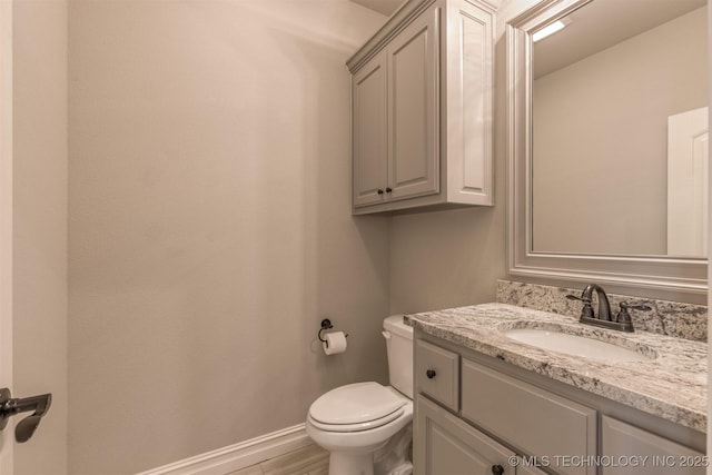 449 E 129th Pl, Jenks, OK 74037 - half bath featuring vanity and toilet