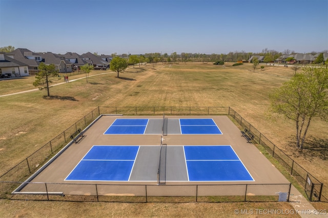 449 E 129th Pl, Jenks, OK 74037 - view of tennis court