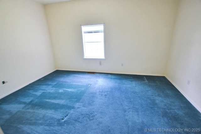 16759 W Burchett Rd, Tahlequah, OK 74464 - spare room with carpet flooring