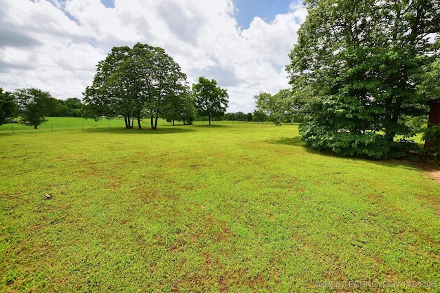 16759 W Burchett Rd, Tahlequah, OK 74464 - view of grassy yard