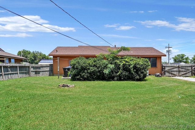 705 W Hartford Pl, Broken Arrow, OK 74012 - view of fenced backyard