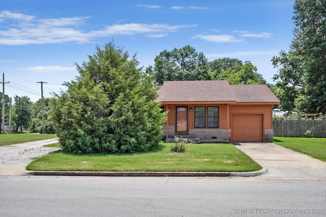 705 W Hartford Pl, Broken Arrow, OK 74012 - view of front facade with an attached garage and concrete driveway