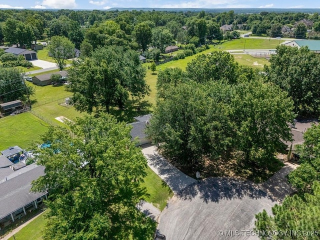 12915 S 120th E Pl, Tulsa, OK 74011 - bird's eye view