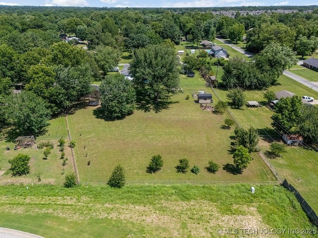 12915 S 120th E Pl, Tulsa, OK 74011 - bird's eye view