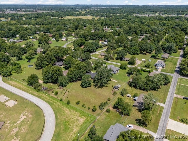 12915 S 120th E Pl, Tulsa, OK 74011 - drone / aerial view