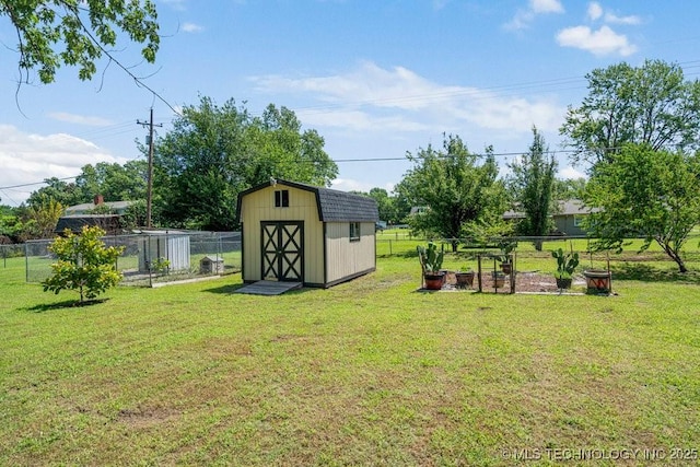 12915 S 120th E Pl, Tulsa, OK 74011 - fenced backyard featuring a storage shed