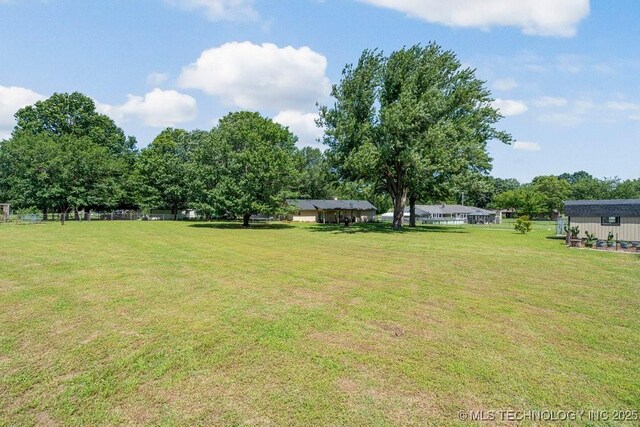 12915 S 120th E Pl, Tulsa, OK 74011 - view of green lawn