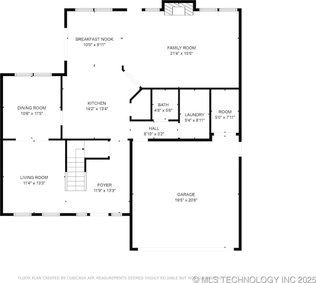 200 N Redwood Ct, Broken Arrow, OK 74012 - view of home floor plan