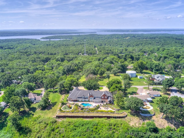 34159 E 698th Rd, Wagoner, OK 74467 - drone / aerial view of a forest