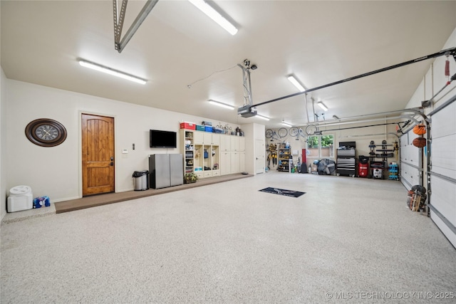 19735 E Woodhaven Rd, Owasso, OK 74055 - garage with a garage door opener