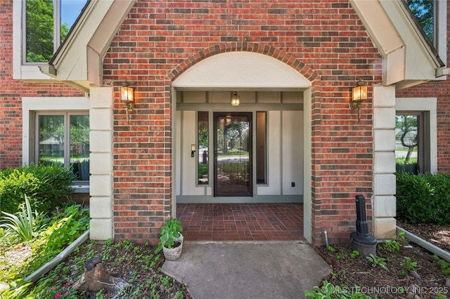 7222 E 87th St, Tulsa, OK 74133 - entrance to property with brick siding