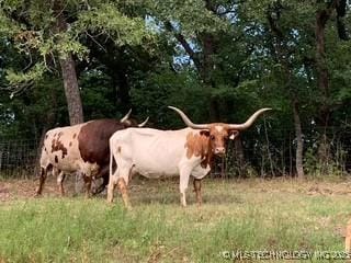 6166 Hedges St, Ardmore, OK 73401 - view of horse barn