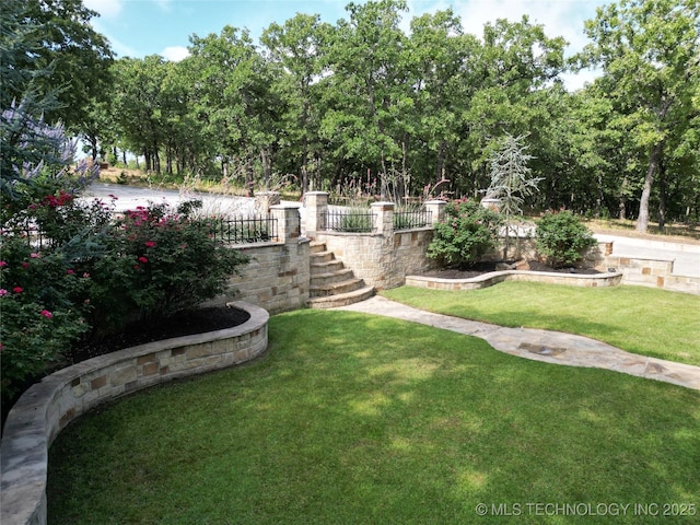 6166 Hedges St, Ardmore, OK 73401 - view of grassy yard
