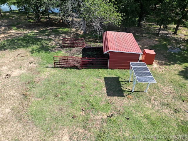 6166 Hedges St, Ardmore, OK 73401 - view of yard
