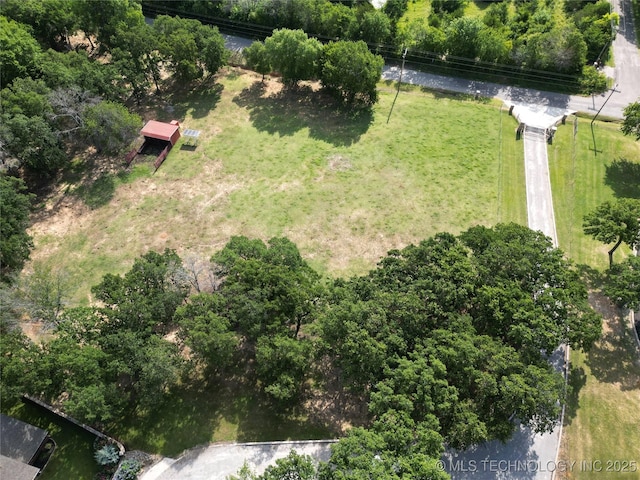 6166 Hedges St, Ardmore, OK 73401 - drone / aerial view