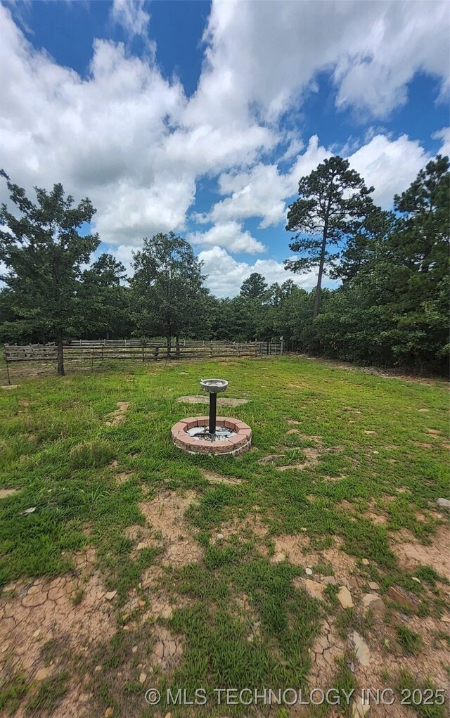 181103 W Sherman Rd, Moyers, OK 74557 - view of yard