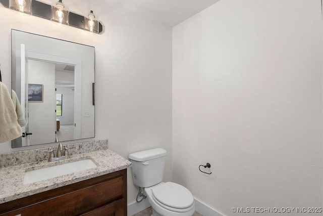 8337 N 149th E Ave, Owasso, OK 74055 - half bath featuring toilet and vanity