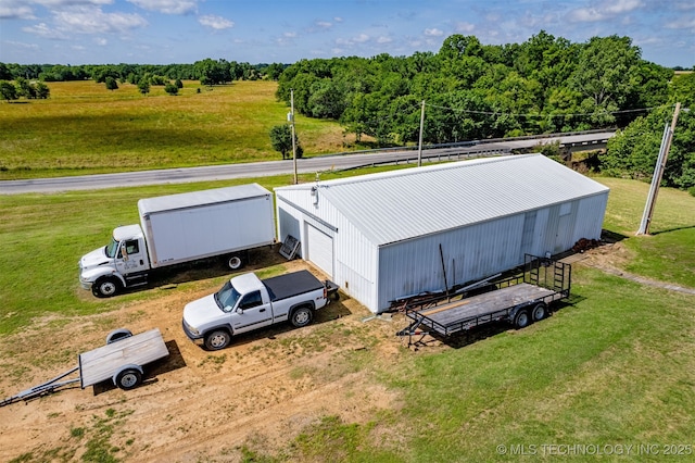 33922 S 4240th Rd, Inola, OK 74036 - view from above of property