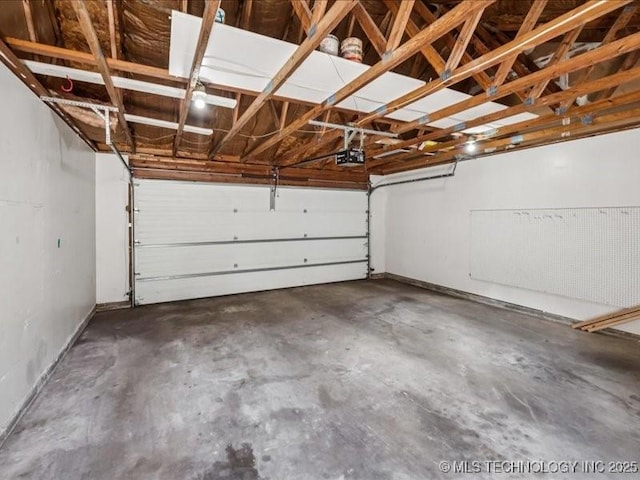 9118 S Florence Ave Unit 9118, Tulsa, OK 74137 - garage with a garage door opener