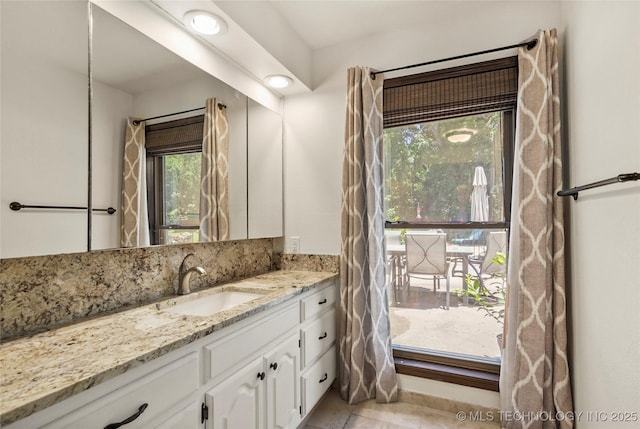 18251 145th W Ave, Sapulpa, OK 74066 - bathroom featuring vanity and plenty of natural light