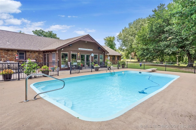 18251 145th W Ave, Sapulpa, OK 74066 - view of swimming pool with a patio area