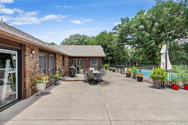 18251 145th W Ave, Sapulpa, OK 74066 - view of patio with outdoor dining area