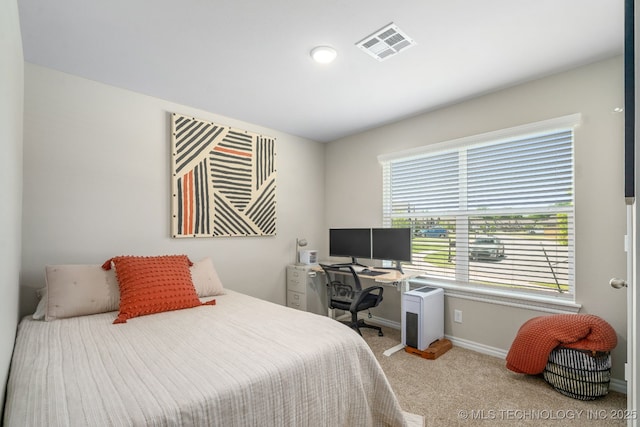 7245 E 154th St S, Bixby, OK 74008 - carpeted bedroom featuring baseboards and an office area