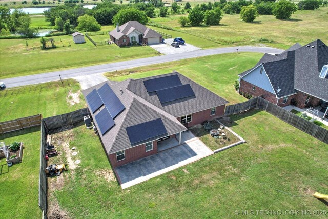 545 E 498th Cir, Pryor, OK 74361 - aerial view of property and surrounding area