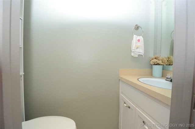 236 W 7th Ave, Bristow, OK 74010 - half bath with vanity and toilet