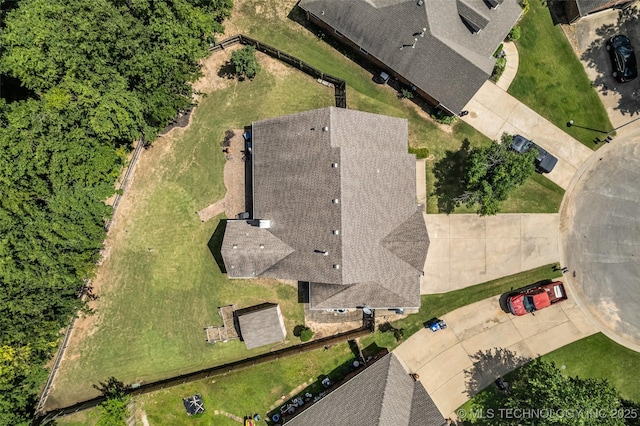 19722 E 50th Ct S, Broken Arrow, OK 74014 - bird's eye view