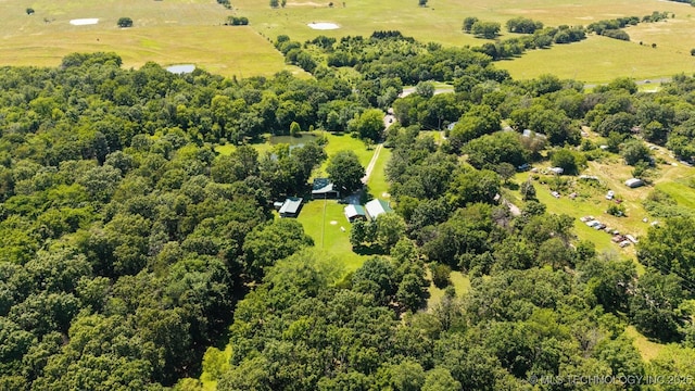 441059 E 155th Rd, Bluejacket, OK 74333 - aerial view